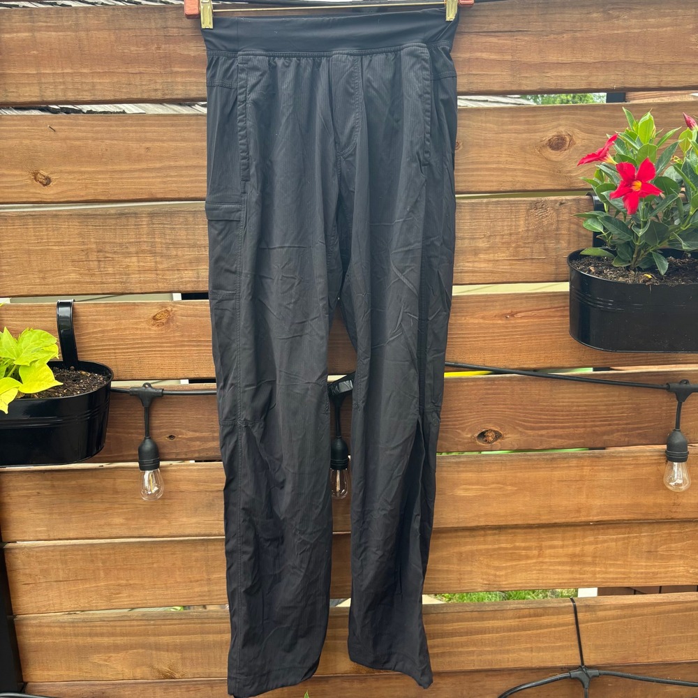 Lululemon License to Train Pants Mens M Black‎ Excellent Ripstop Joggers
